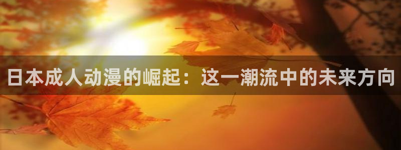 acg里番全彩漫画：日本成人动漫的崛起：这一潮流中的未来方向